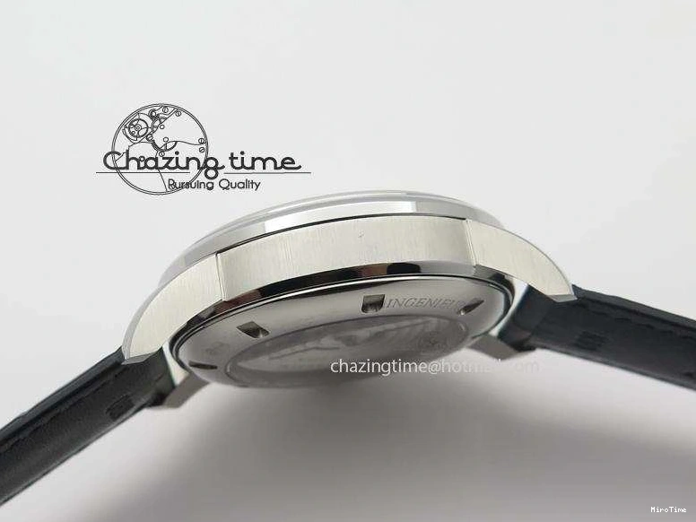 MIROTIME 0507 Ingeniuer St.Laurens SS Black Dial MKF 1:1 V2 Best Edition On Black Leather Strap A Functional 7351